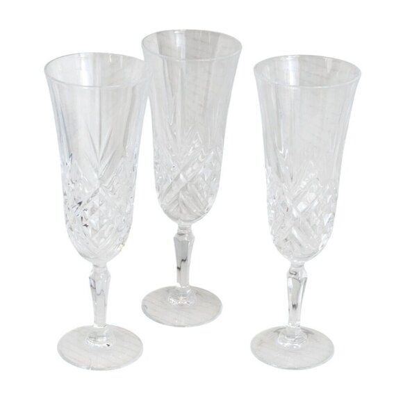 Fluted Champagne Masquerade by Cristal D'Arques-Durand One replacement barware - Picture 2 of 5